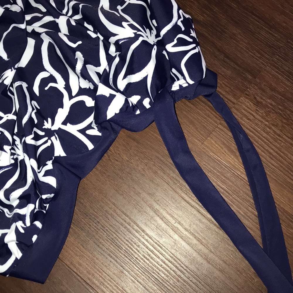 Island Escape Coral Gables Printed Convertible Tankini NWT - Picture 4 of 7